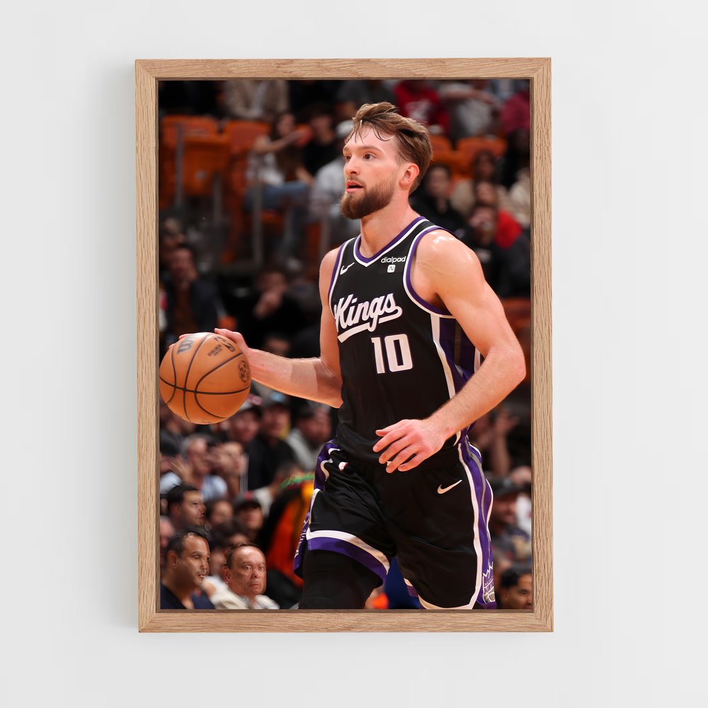 Poster Domantas sabonis – affiche Basketball (vue 4)